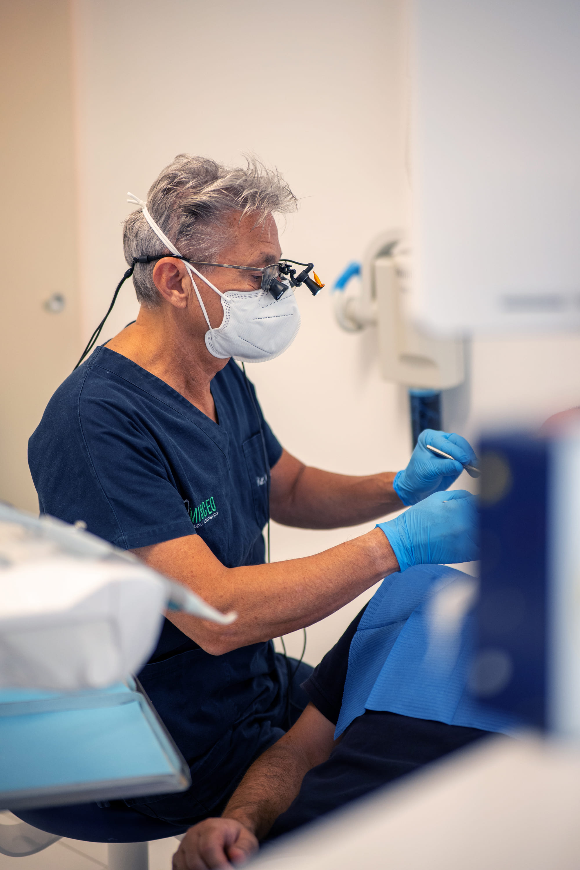 Dettaglio studio dentistico Misceo Bari